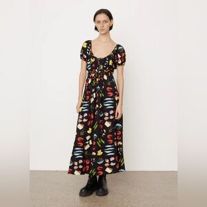 Lisa Says Gah Lux Dress in Tapas pattern